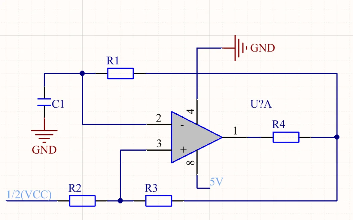 Comparison of dual-supply swing around 0 V and single-supply clipping at the ground rail