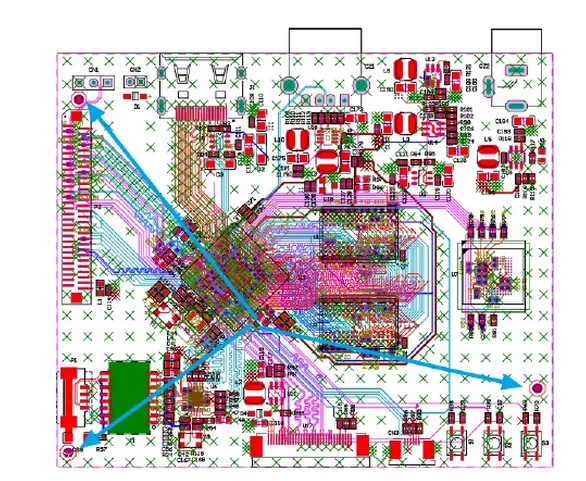 Panel fiducial marks establishing a stable placement coordinate system