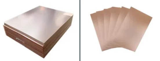 Structure of a standard FR-4 PCB laminate