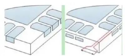 Recessed vs non-recessed QFN terminal geometry