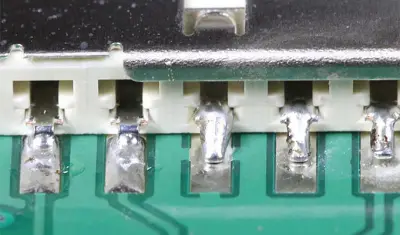 Insufficient solder joint