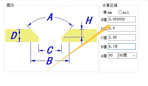 the counterbore hole showed a depth of approximately 0.85mm ±0.2mm