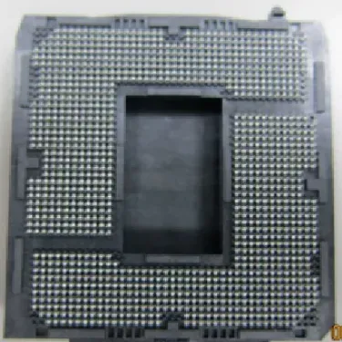 CPU socket used in SMT assembly