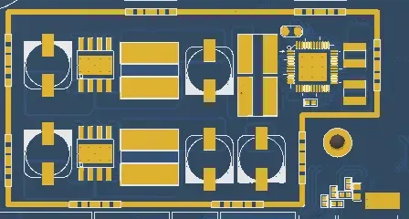 Shield can over a power module