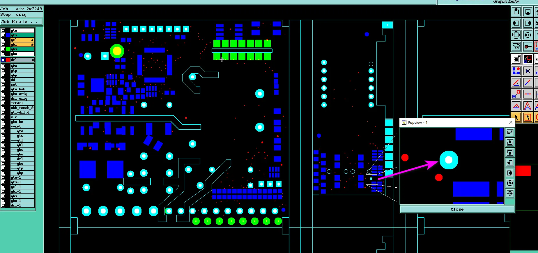 The board fabrication instructions specify via solder masking, but the Gerber files have via openings