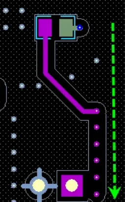 SENSE line taken from the output capacitor, not the IC pin