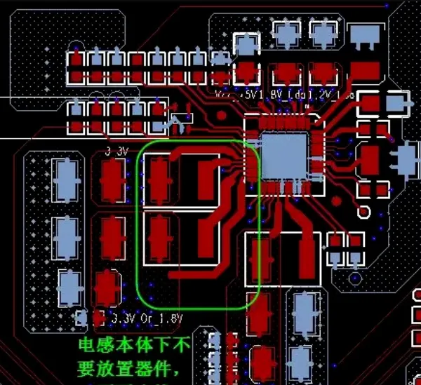 AGND and PGND single-point connection near the DC-DC IC