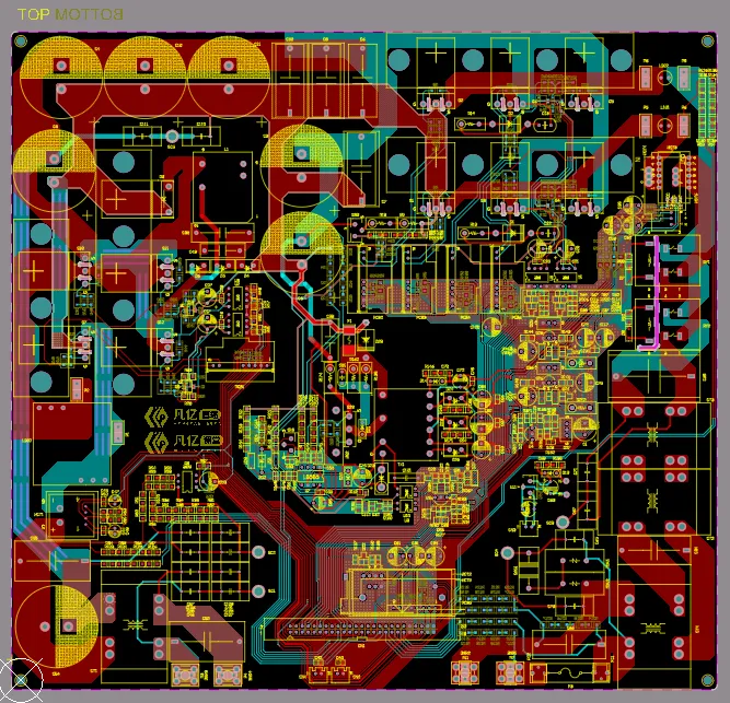3 kW photovoltaic inverter main board PCB