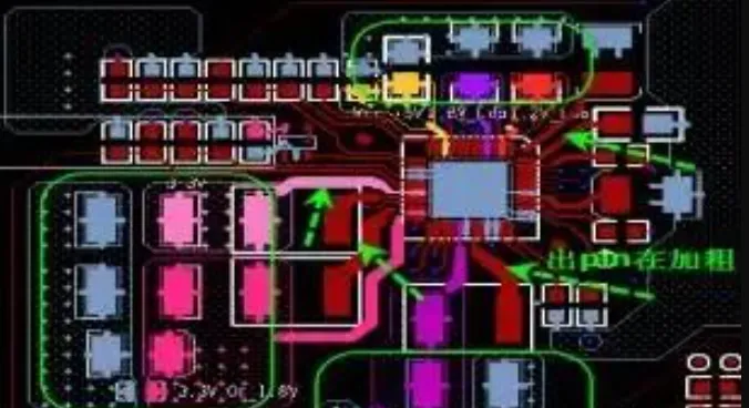 Copper pour without thermal relief causing soldering defects