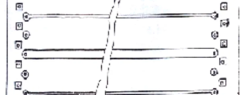 Impedance coupon with long traces mapping width to target impedance