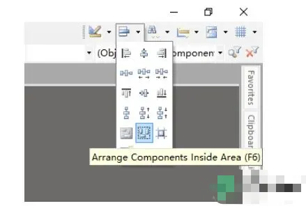 Arrange Components Inside Area placement box