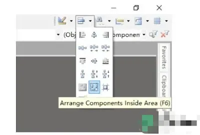 Arrange Components Inside Area placement box