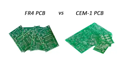 CEM-1 and FR-4 PCB