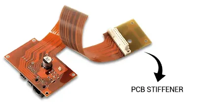 flexible PCB with stiffeners for cost-effective design