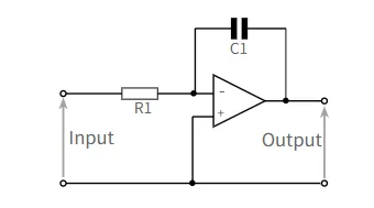 op amp integrator circuit diagram