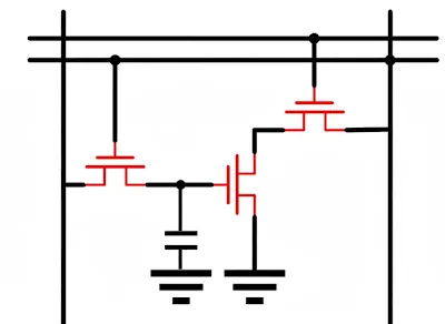 alternative early DRAM cell structure