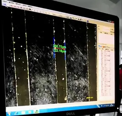 Inline Etching Line Monitor