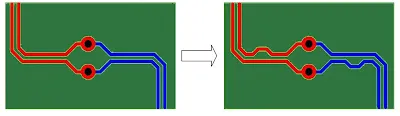 Differential Pair Routing Example