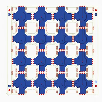 stamp hole connection design