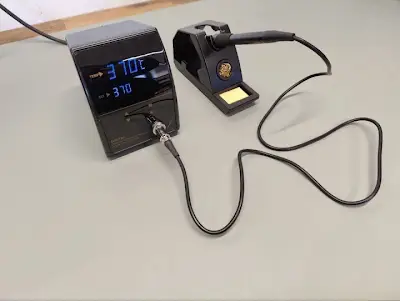 Temperature Controlled Soldering Station Interface