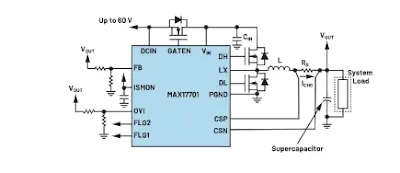 High-voltage, high-current supercapacitor charger