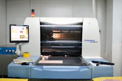 Aluminum PCB Inspection Station
