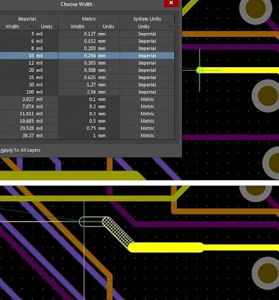 Interactive Placement Modes in Altium