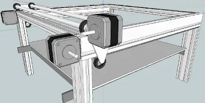 3D Printed Gantry Components