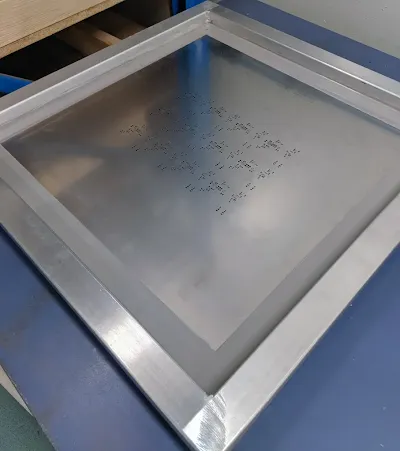 Laser Cutting Stencil