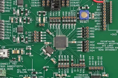Example of Optimal Component Placement on a PCB