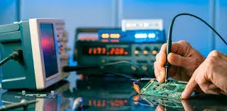 To assess the mechanical integrity and environmental resilience of the gold plating, adhesion tests are performed.