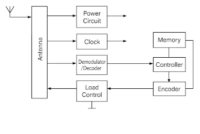 Structure of Electronic Tag Chips