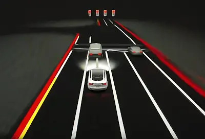 Tesla FSD lane algorithm detailed analysis