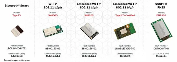 Murata LBEE5ZSTNC-523 Wi?Fi and Bluetooth module