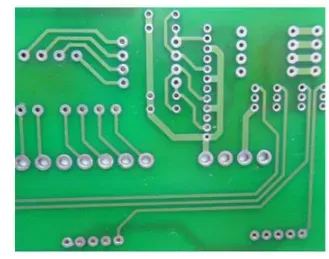 The PCB layout phase involves arranging components and routing all traces on a single layer, making efficient use of space and avoiding overlaps.