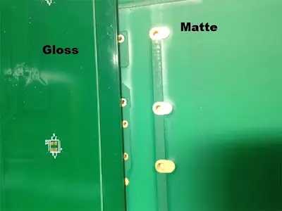Matte Finish vs. Gloss Finish: What you must know as a PCB designer