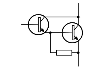 Darlington pair with base-emitter resistor