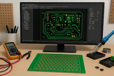 a two-layer PCB offers a cost-effective and generally sufficient solution for most DIY AI accelerator projects.