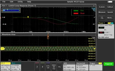 Frequency Response Analysis with an Oscilloscope