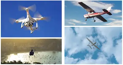 Five Drone Types and Key Technologies