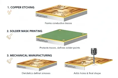 How Are Aluminum PCBs Manufactured?