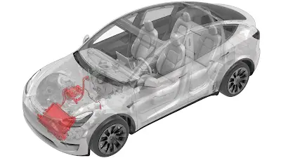 Tesla Model Y Thermal Management Assembly Design