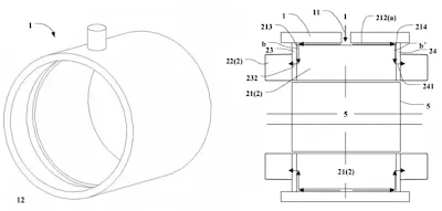 Figure 5.1 Cooling housing. Figure 5.2 Oil flow diagram.