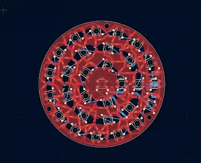 Flexible LED PCB layout for custom lighting