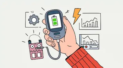 Battery Life Solution for CGM Using a Smart Battery Fuel Gauge