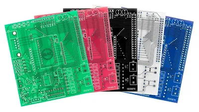 different colors of PCB solder mask