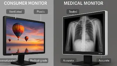 Differences Between Medical and Consumer Displays