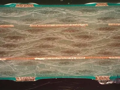 High Tg PCB Material Cross Section