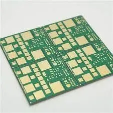 Photo of a ruggedized heavy copper PCB integrated into a high-power industrial sensor housing for factory use