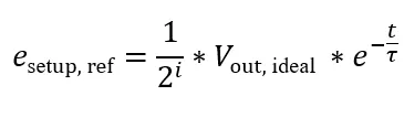 Error referred to ADC input (formula 4)
